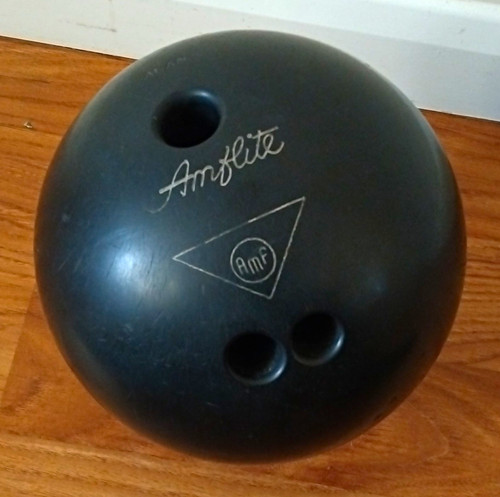 Amf amflite black rubber 15lb - black,