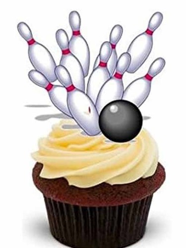 Bowling ball and - and, cake