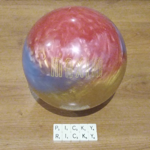 Ebonite maxim ten pin - maxim, ten-pin