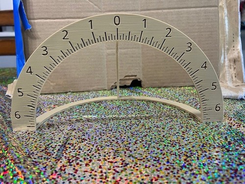 Bowling ball quarter - ball, scale
